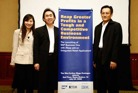 event 2008 - launch of sap business one with ireap add on