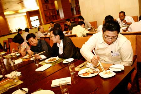 lunch section at event stem 2008