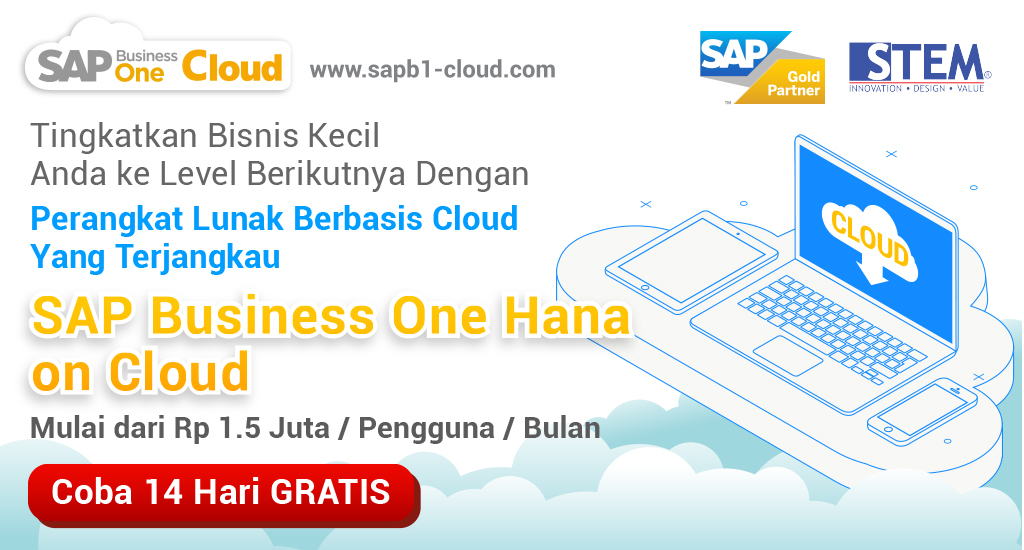 SAP Business One Hana di Cloud - STEM SAP Business One Indonesia