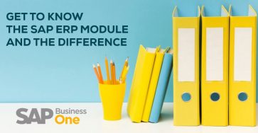 sap business one get to know the sap erp module and the difference