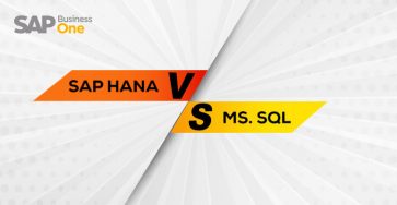 sap hana versus ms sql