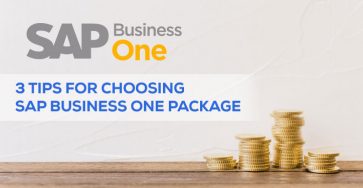 3 tips for choosing sap business one package