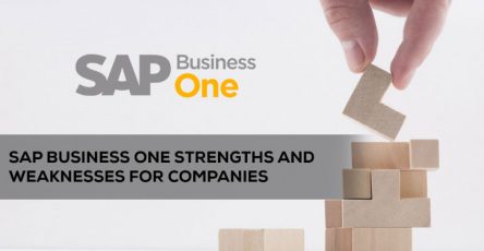 sap business one strengths and weaknesses for companies