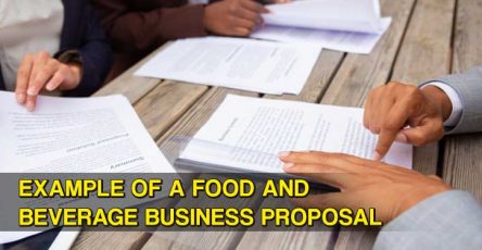 Example of a Food an Beverage Business Proposal