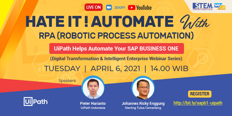 Webinar Otomatisasi SAP Business One Dengan RPA