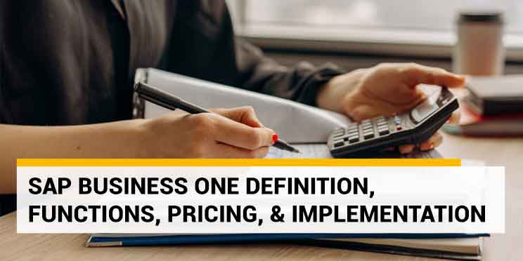 sap business one definition