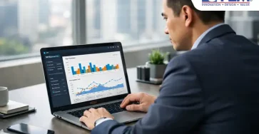 Manajer keuangan meninjau proses cara membatalkan rekonsiliasi manual di SAP Business One untuk akurasi laporan piutang