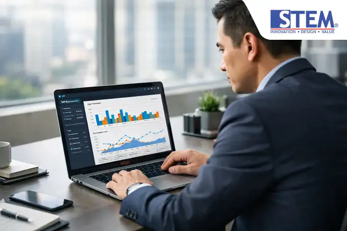 Finance managers review the process of how to cancel manual reconciliation in SAP Business One for accuracy of accounts receivable reports.