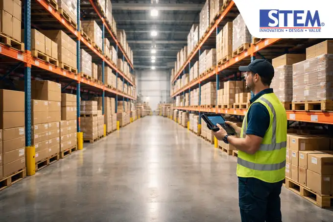 Manajemen inventory gudang profesional menggunakan sistem ERP SAP Business One untuk mencegah stok minus