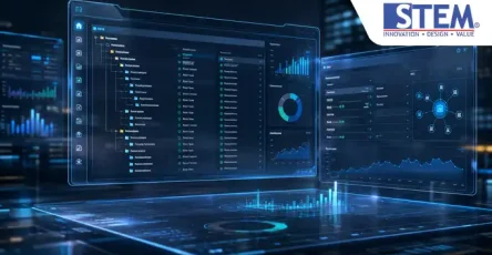 Dashboard modul Financial SAP Business One menampilkan struktur Chart of Accounts dan pengaturan Control Account untuk akurasi laporan keuangan perusahaan
