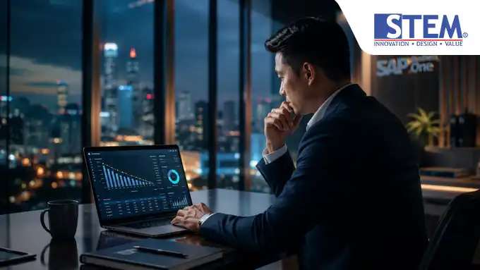 Fixed asset management dashboard and automated asset depreciation graphs in SAP Business One
