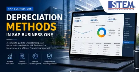 SAP Business One Depreciation Methods