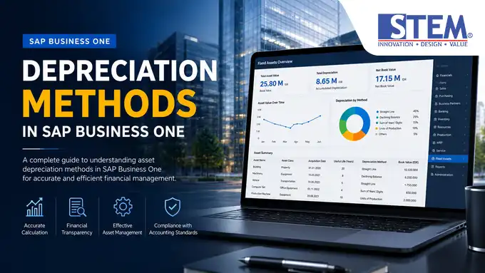 SAP Business One Depreciation Methods
