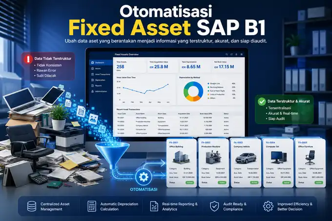 Virtual Item SAP Business One Solusi Kelola Fixed Asset