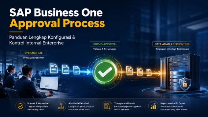 SAP Business One approval process configuration guide for company internal controls