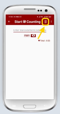 iREAP Stockcount Barcode scanning using device camera iREAP Stockcount Barcode scanning using device camera