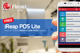 FREE iREAP POS Lite On Android FREE iREAP POS Lite On Android